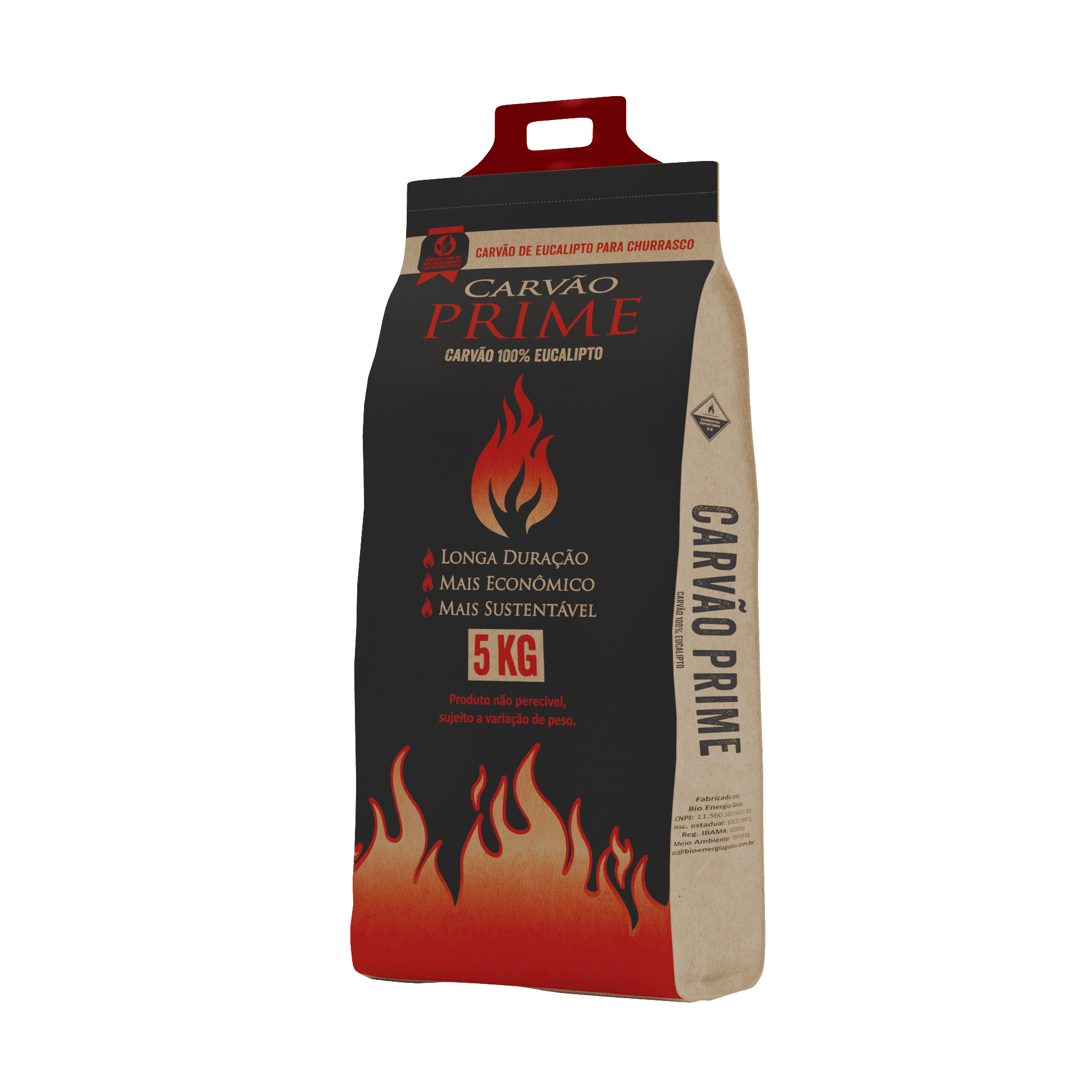 COMPRAR CARVÃO PRIME DE EUCALIPTO SELECIONADO 5 KG CARVÃO PRIME DE EUCALIPTO SELECIONADO 5 KG