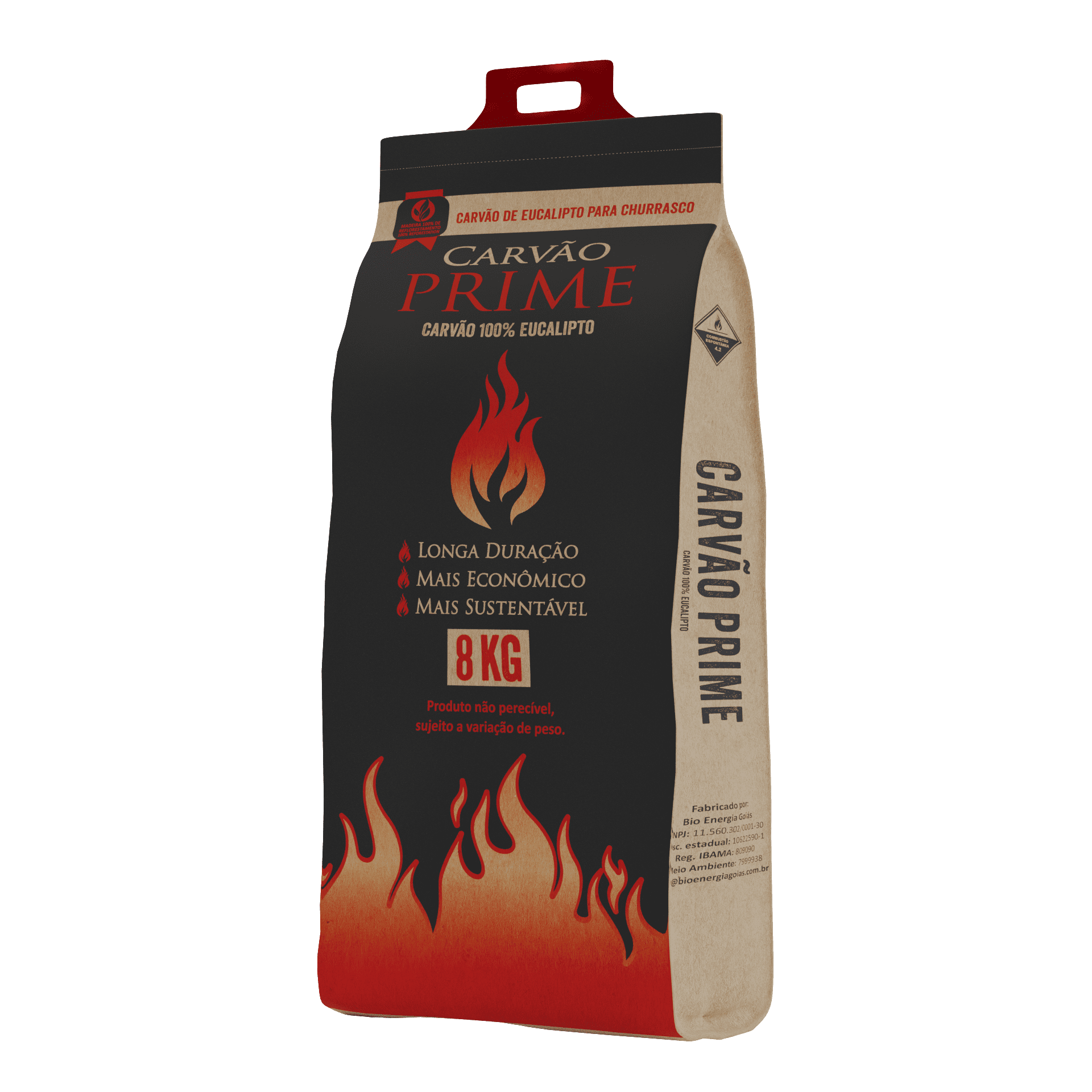 COMPRAR CARVÃO PRIME DE EUCALIPTO SELECIONADO 8 KG CARVÃO PRIME DE EUCALIPTO SELECIONADO 8 KG